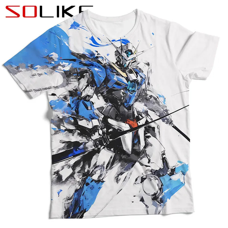 Cosplay Prop Blueprints - Men's Gundam 00 Blue Mecha Print
