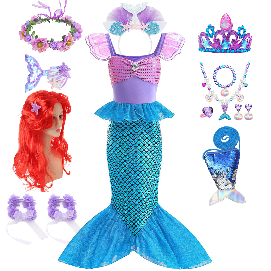 Briar Cosplay Prop - Mermaid Birthday Party Dress Summer Girl