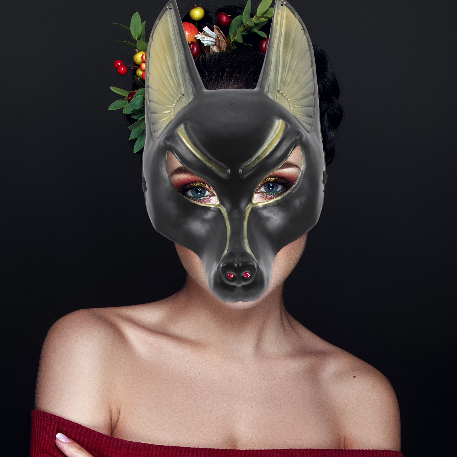 Halloween Mask Anubis Design C – Cosplay Prop Designer recenzja i cena