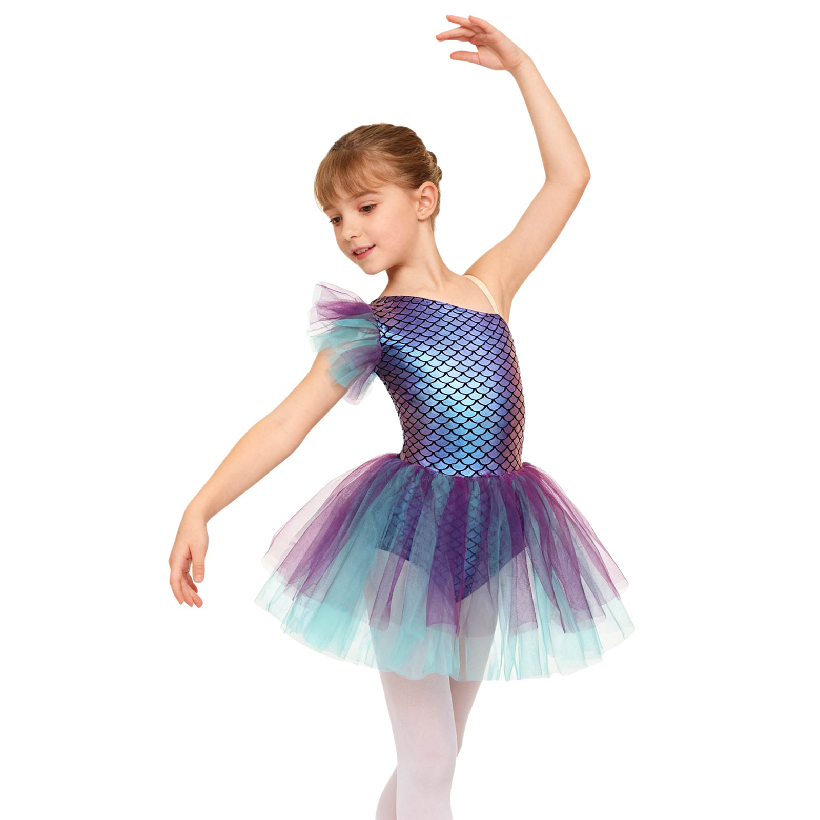 Kids Fish Scales Princess Gymn – Briar Cosplay Prop recenzja i cena