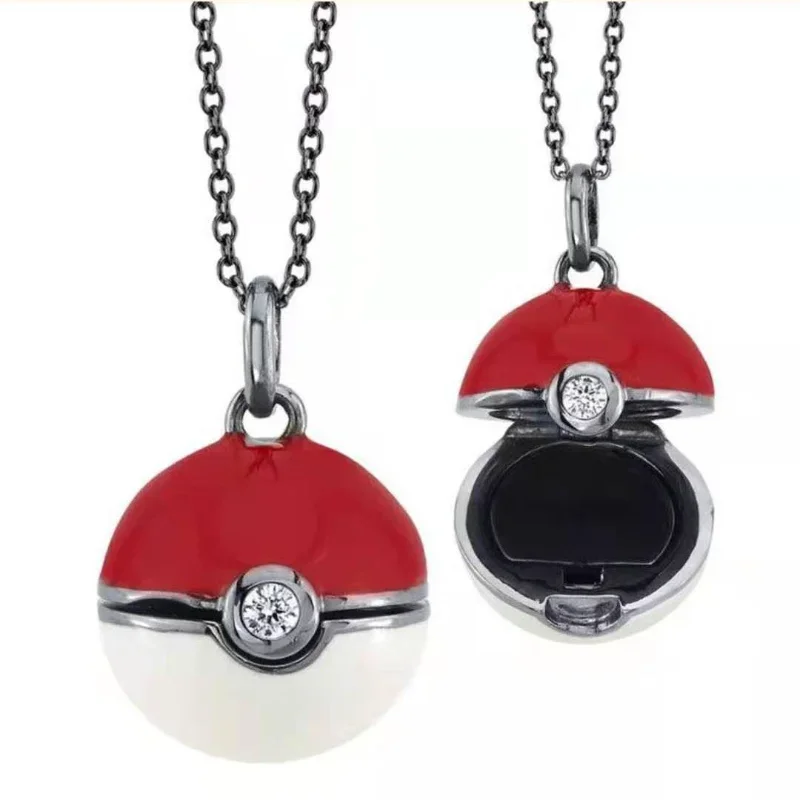 Poke Ball Necklace Pokemon Fig – Pokeball Cosplay Prop recenzja i cena