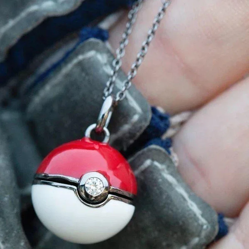 Poke Ball Necklace Pokemon Fig – Pokeball Cosplay Prop recenzja i cena