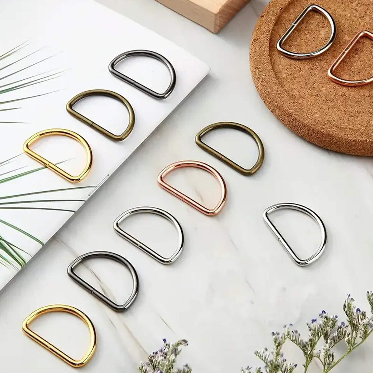 30/60/100Pcs D-ring buckle sta – D Ring Strap recenzja i cena