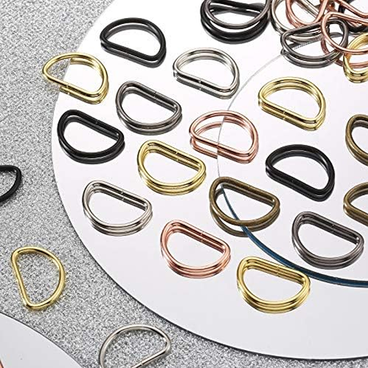 30/60/100Pcs D-ring buckle sta – D Ring Strap recenzja i cena