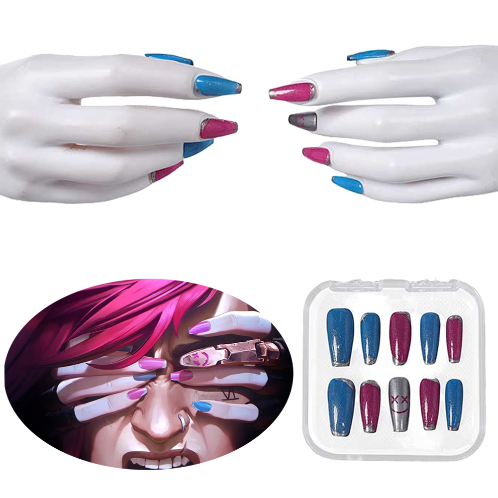 Jinx Nail Beauty Cosplay  Mani – Cosplay Prop Blueprints recenzja i cena