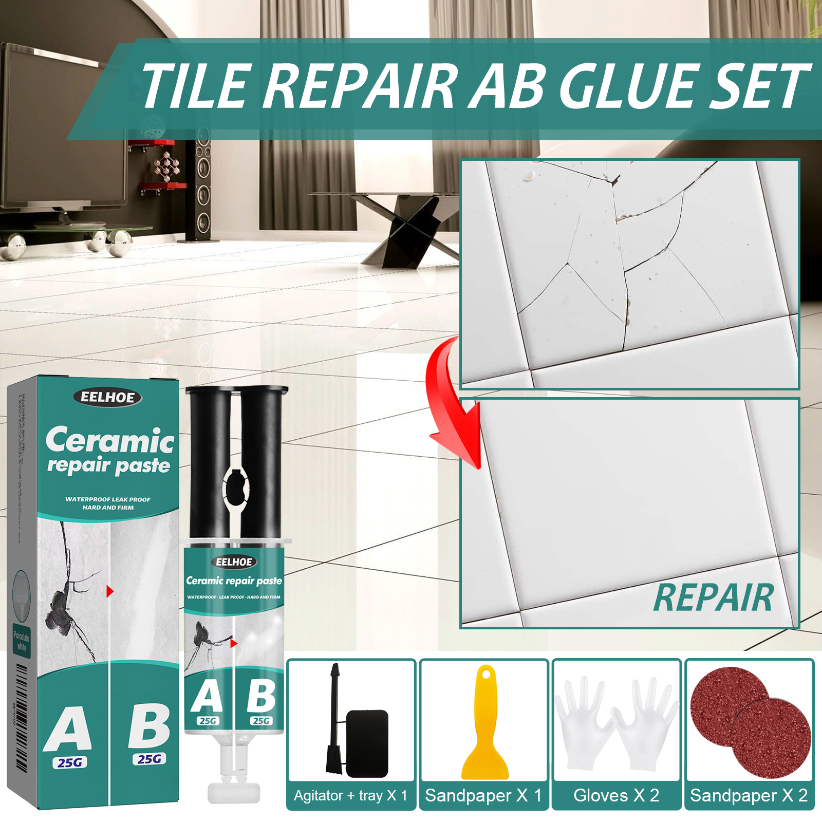 Professional Tile Marble Repai – Contact Cement Glue recenzja i cena