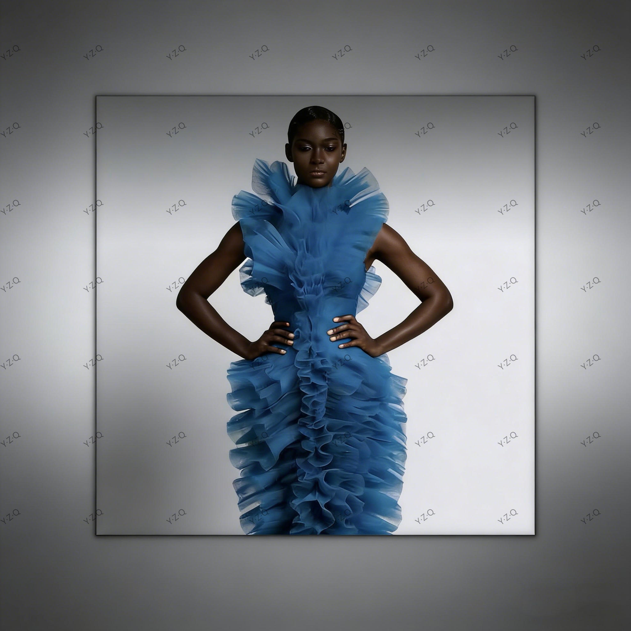 Dreamlike Blue Dresses Layered – Briar Cosplay Prop recenzja i cena