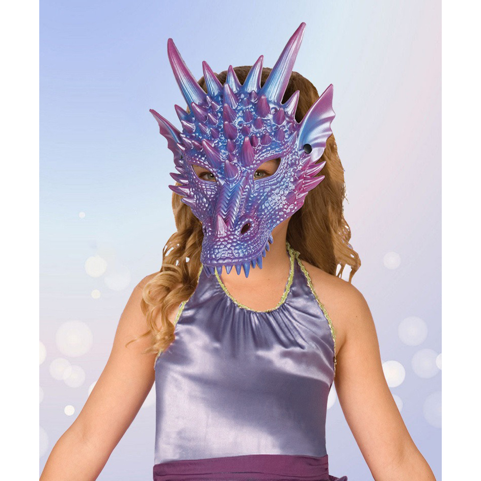 Pearl Blue Dragon Mask 3D Prin – Cosplay Prop Blueprints recenzja i cena