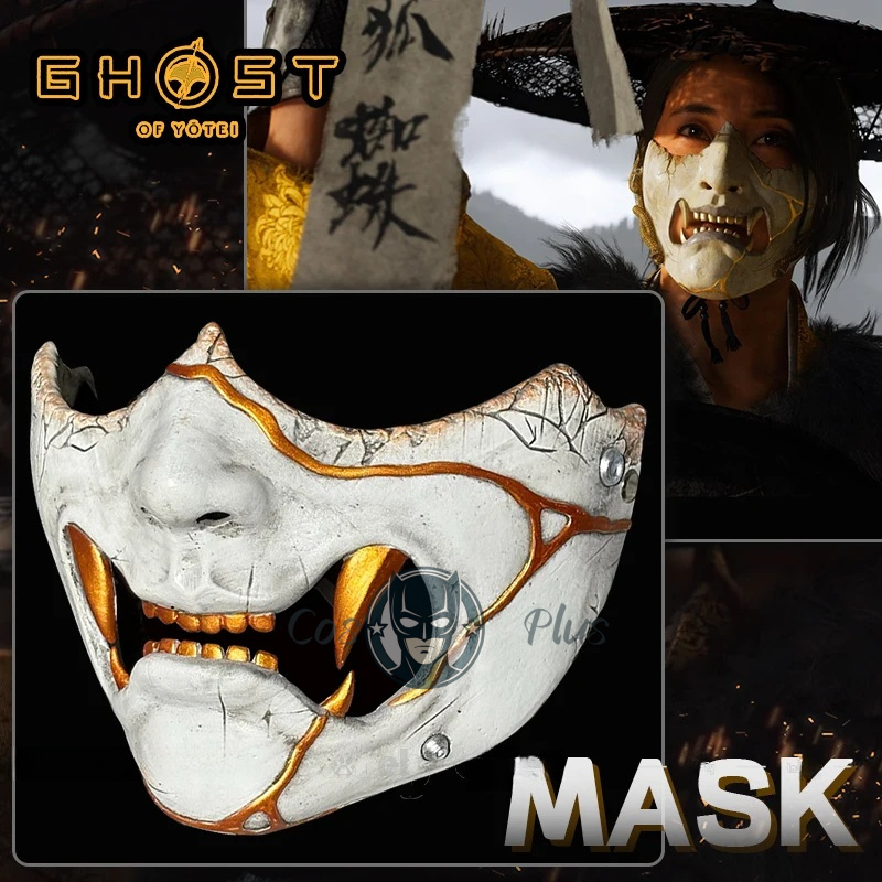 Game Ghost of Yotei Atsu Mask  – Cosplay Prop Making recenzja i cena