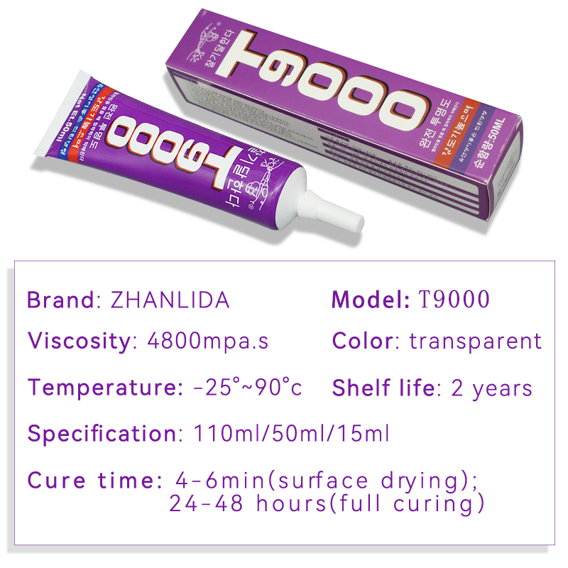 15/50/110ML T9000 Clear Glue M – Contact Cement Glue recenzja i cena