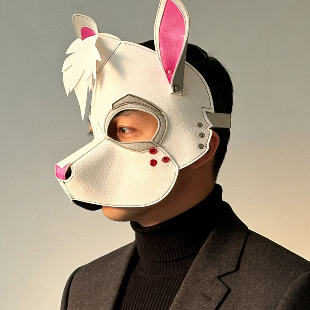 Punk Rabbit Mask White Bunny P – Cosplay Prop Patterns recenzja i cena