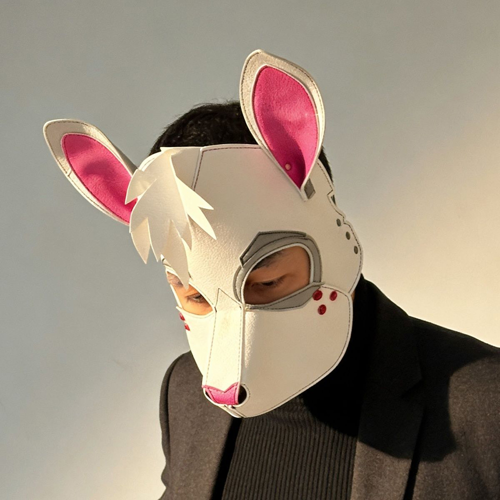 Punk Rabbit Mask White Bunny P – Cosplay Prop Patterns recenzja i cena