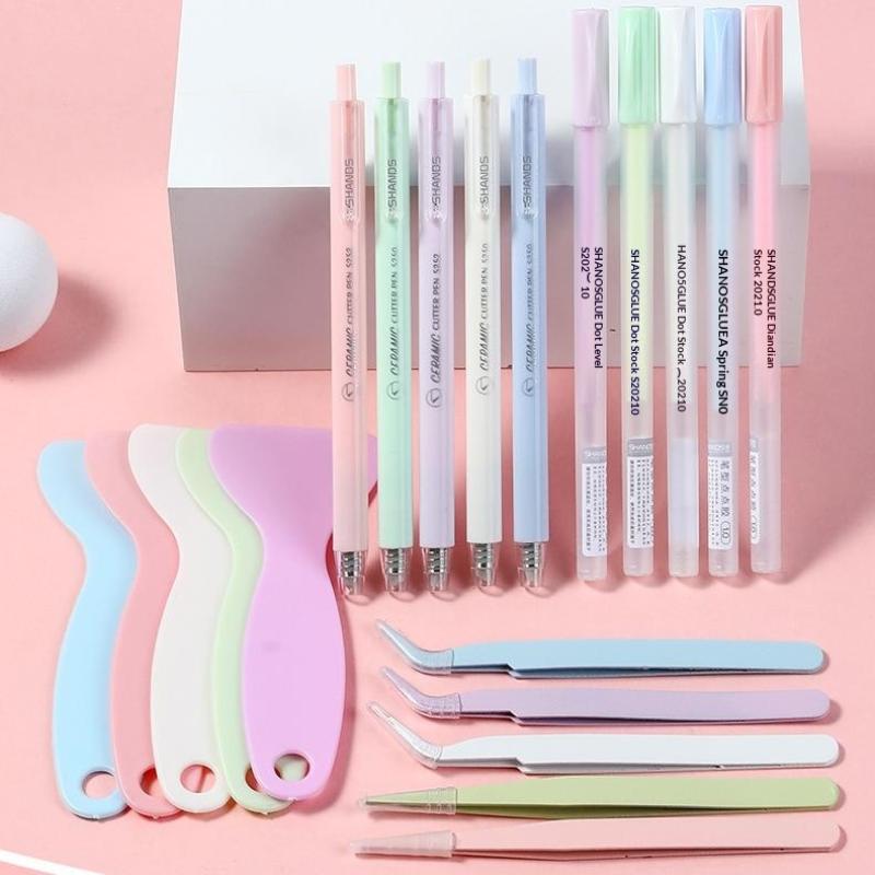 New 4Pcs/set Glue Pen Carving  – Craft Knife Set recenzja i cena