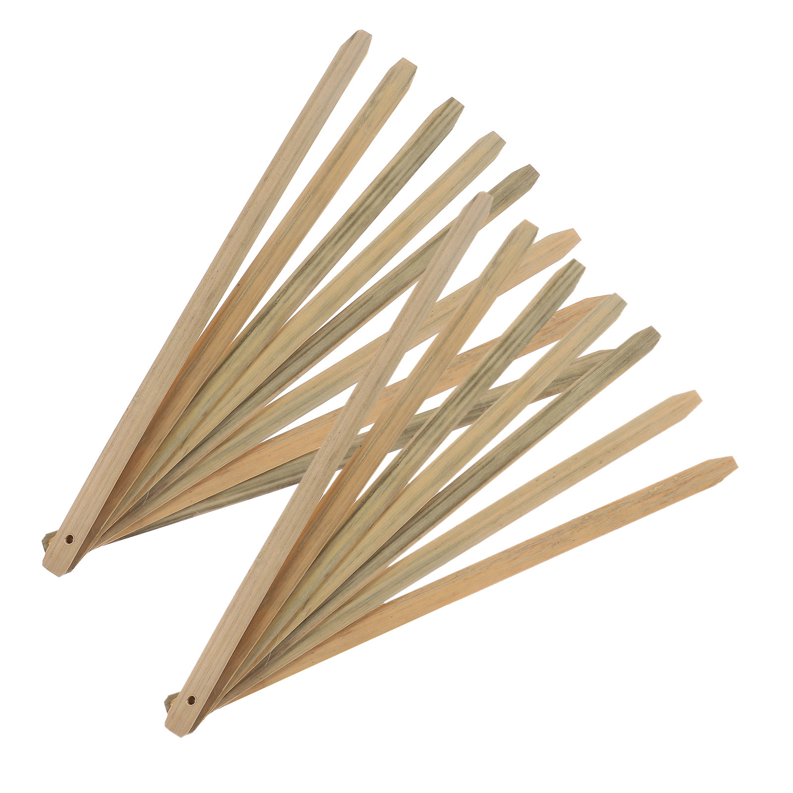 15Pcs Bamboo Folding Fan Ribs  – Cosplay Prop Painting recenzja i cena