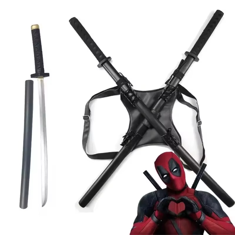 2025 New 61cm Deadpool Katana  – Cosplay Prop Dagger recenzja i cena
