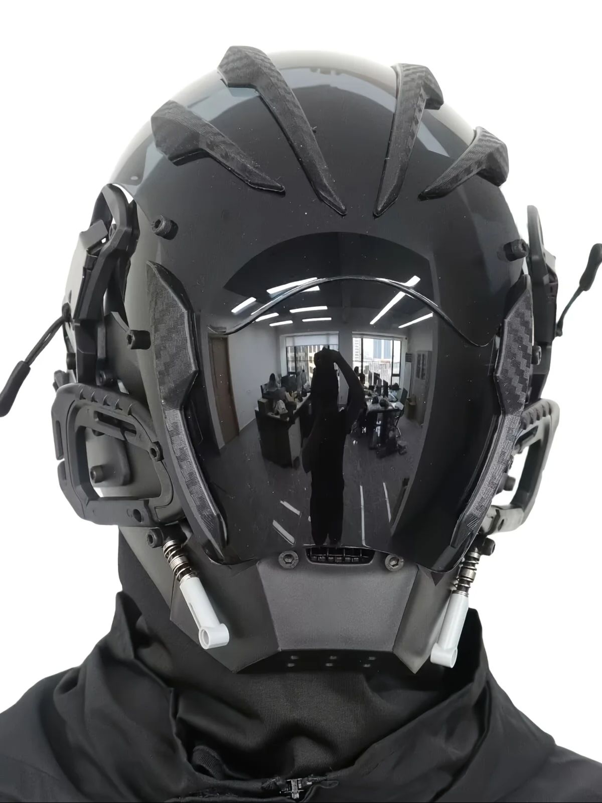 Cyberpunk Futuristic Mask, Pre – Cosplay Prop Designer recenzja i cena