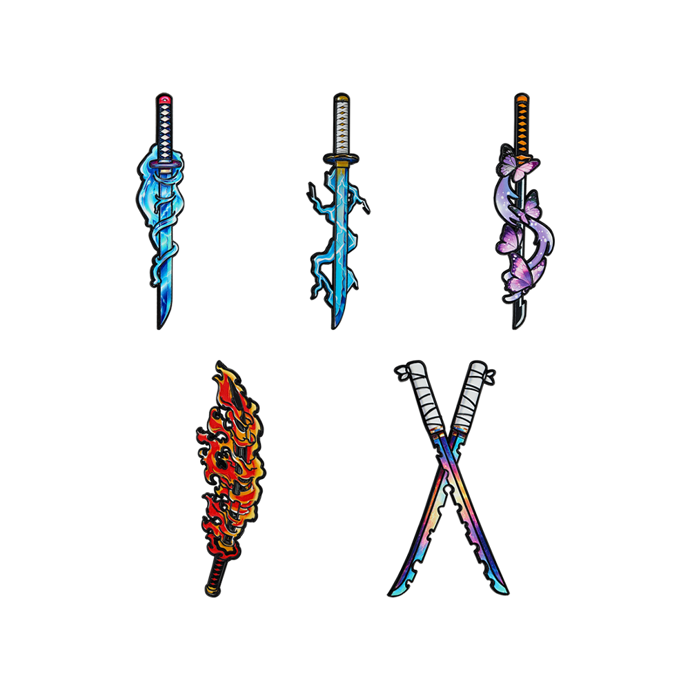 5pcs Demon Slayer Nichirin Swo – Cosplay Prop Dagger recenzja i cena