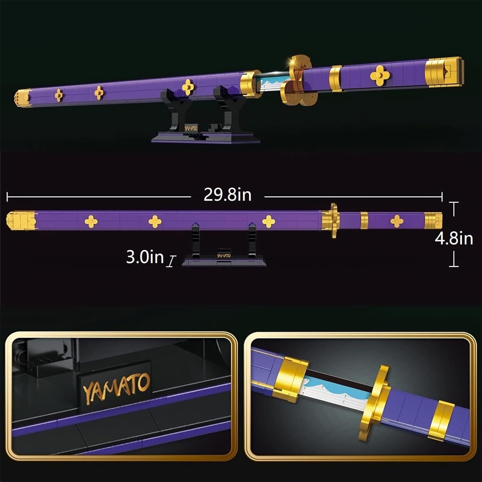 936PCS Anime Cosplay Swords Bu – Cosplay Prop Dagger recenzja i cena