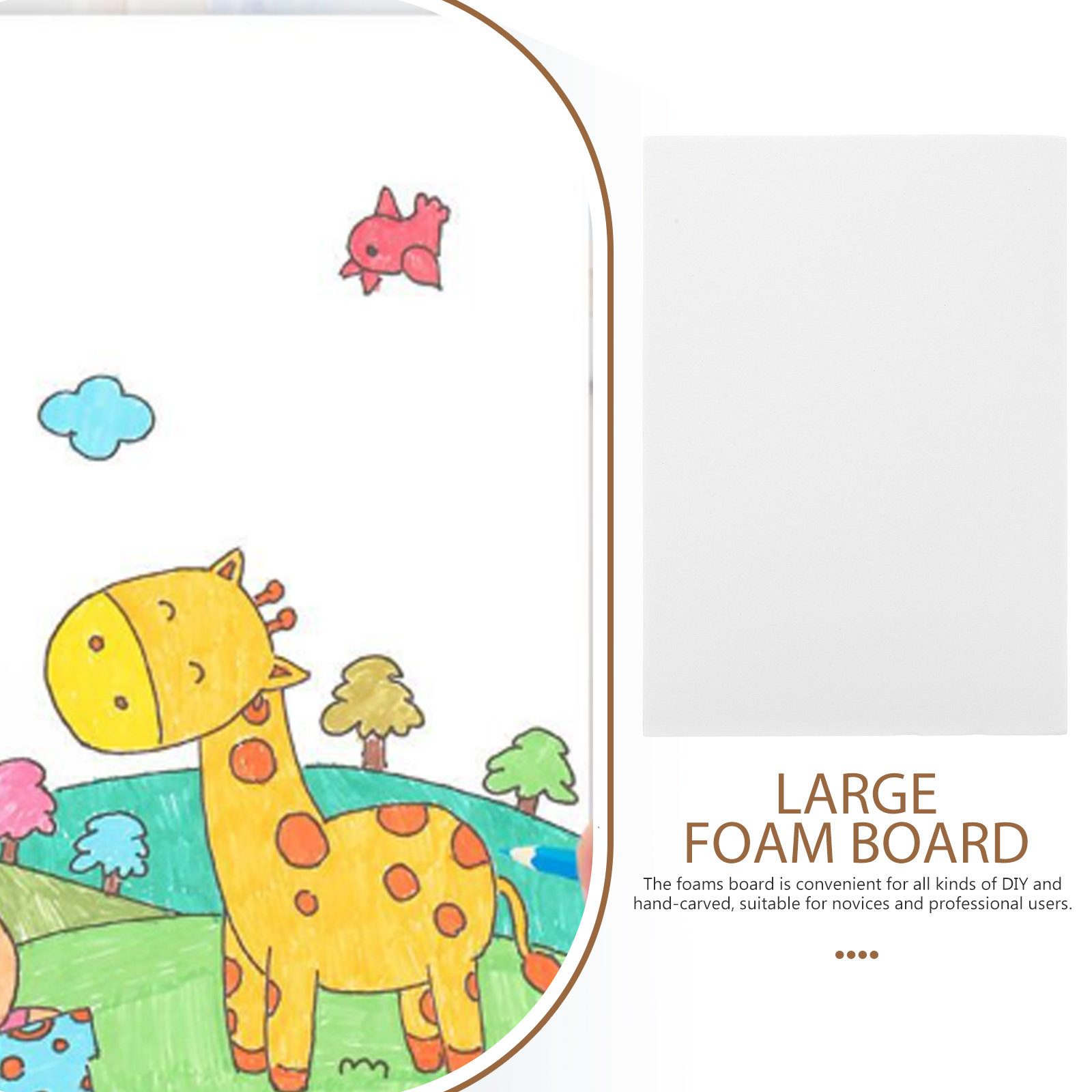 10Pcs Blank Foam Board Sheets  – Cosplay Prop Painting recenzja i cena
