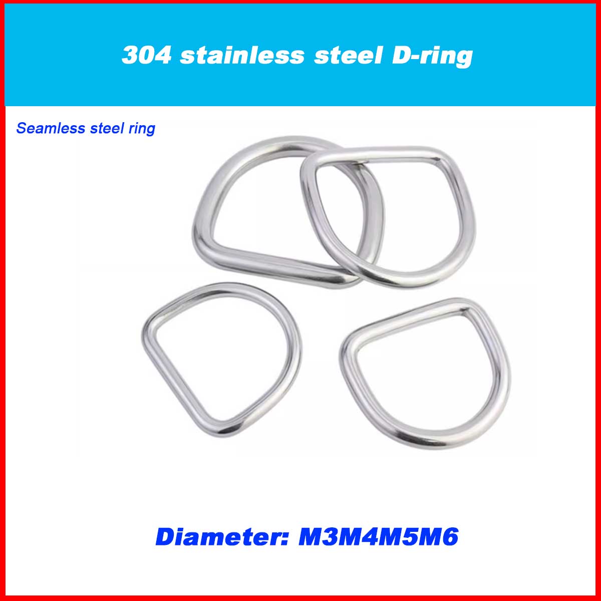 304 Stainless Steel D-ring / L – D Ring Strap recenzja i cena