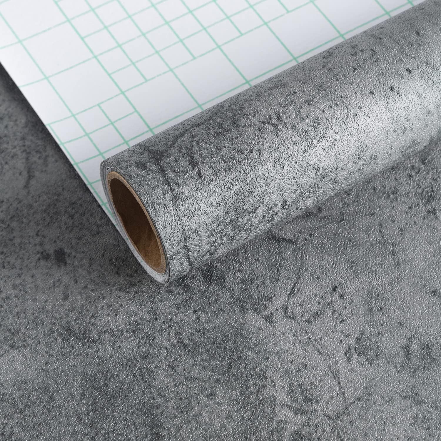 6M Cement Grey PVC Wallpaper S – Contact Cement Glue recenzja i cena