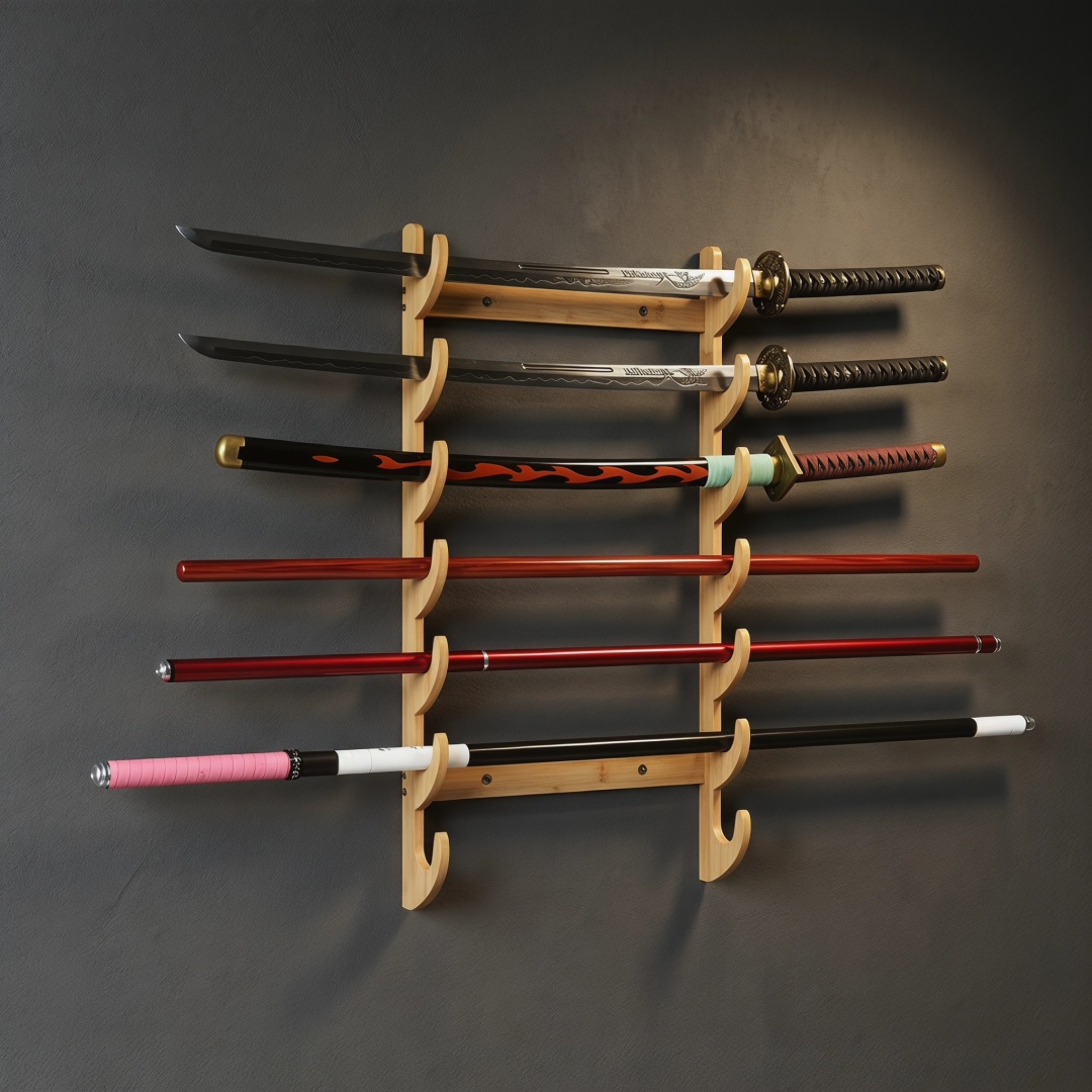 8-Layers Wall Sword Storage Sh – Cosplay Prop Dagger recenzja i cena