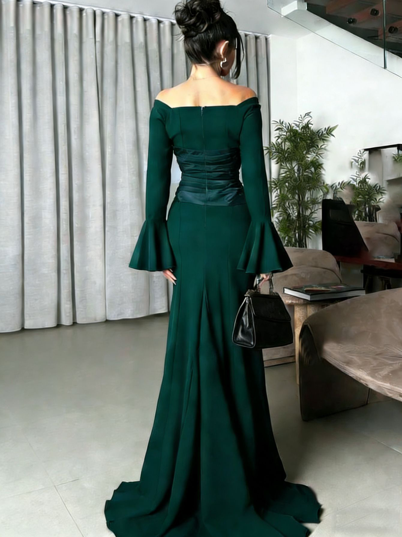 Women's Off Shoulder Mermaid E – Briar Cosplay Prop recenzja i cena