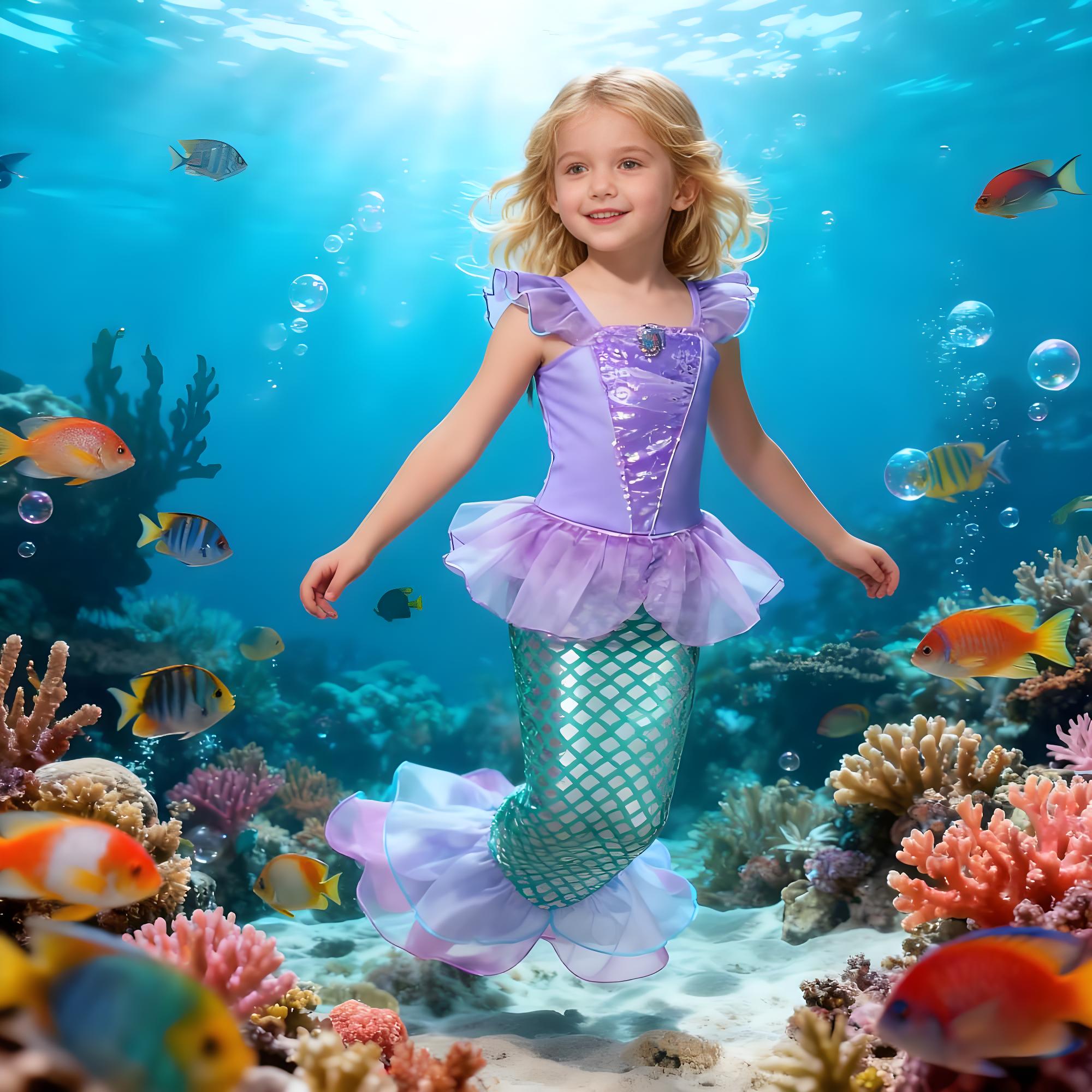 Summer Mermaid Birthday Party  – Briar Cosplay Prop recenzja i cena