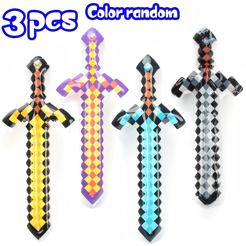 3Pcs Pixel Style Inflatable Sw – Cosplay Prop Dagger recenzja i cena