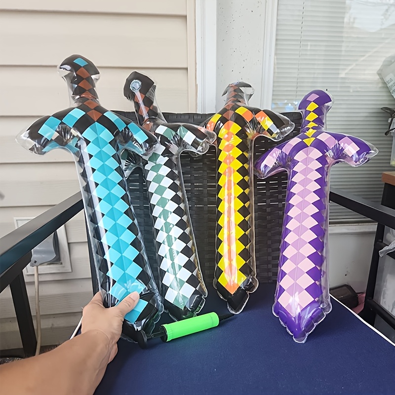 3Pcs Pixel Style Inflatable Sw – Cosplay Prop Dagger recenzja i cena