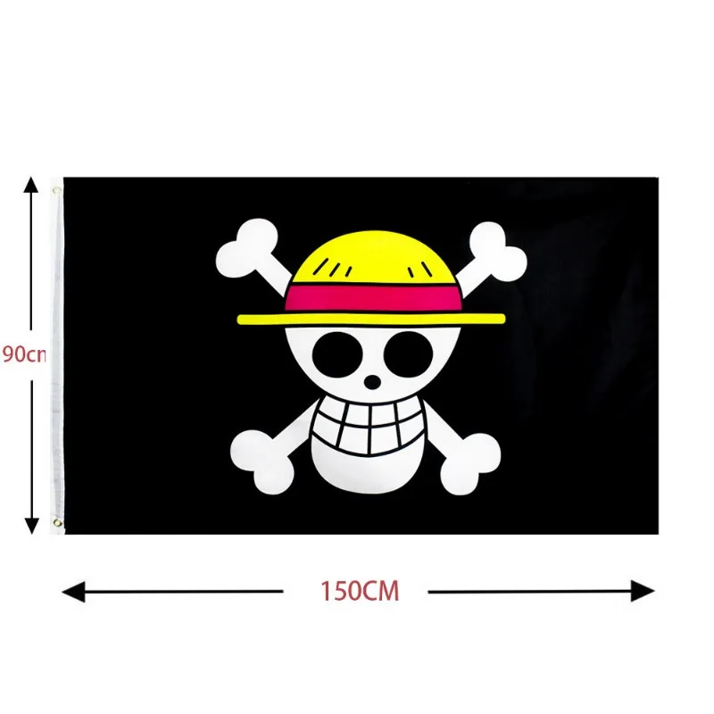 One Piece 90x150cm Pirate Skul – Cosplay Prop Painting recenzja i cena