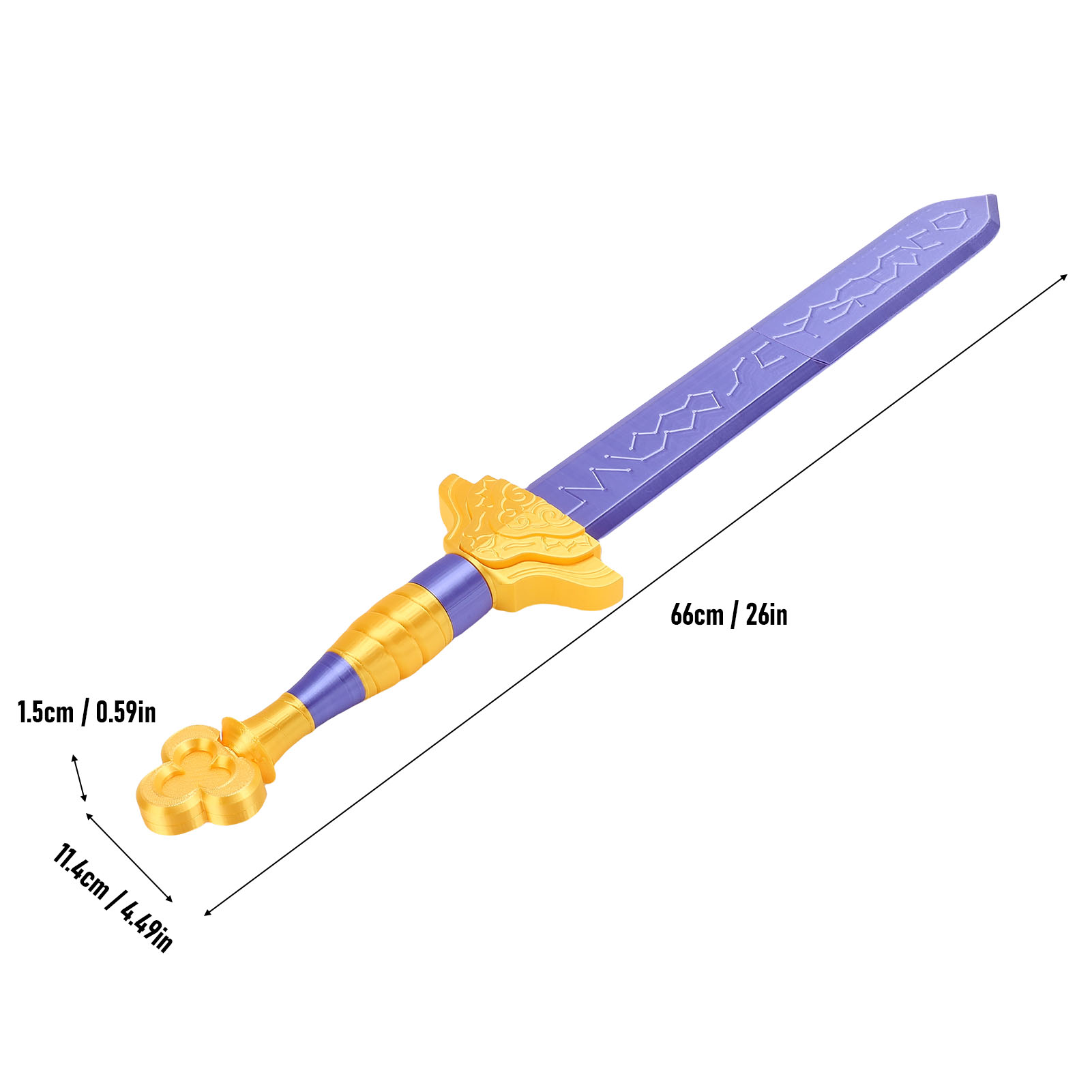 Sword  3D Printing Sword  PLA  – Cosplay Prop Blueprints recenzja i cena