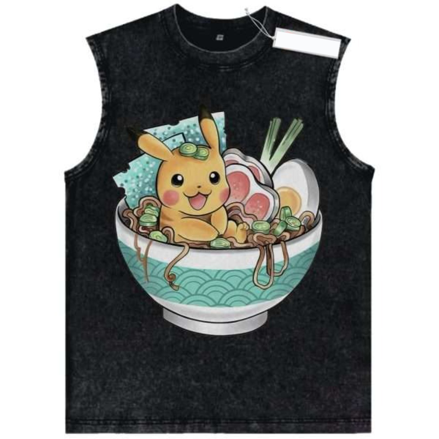Vintage Washed Pokemon Tank To – Pokeball Cosplay Prop recenzja i cena