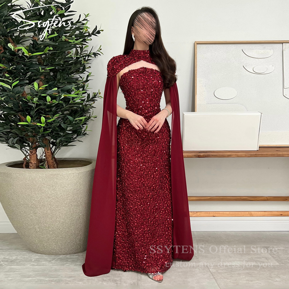 SSYTENS Elegant Red Formal Dre – Briar Cosplay Prop recenzja i cena