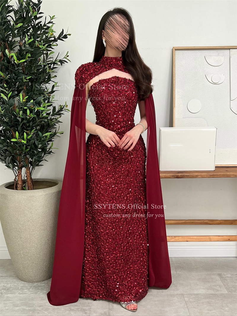 SSYTENS Elegant Red Formal Dre – Briar Cosplay Prop recenzja i cena