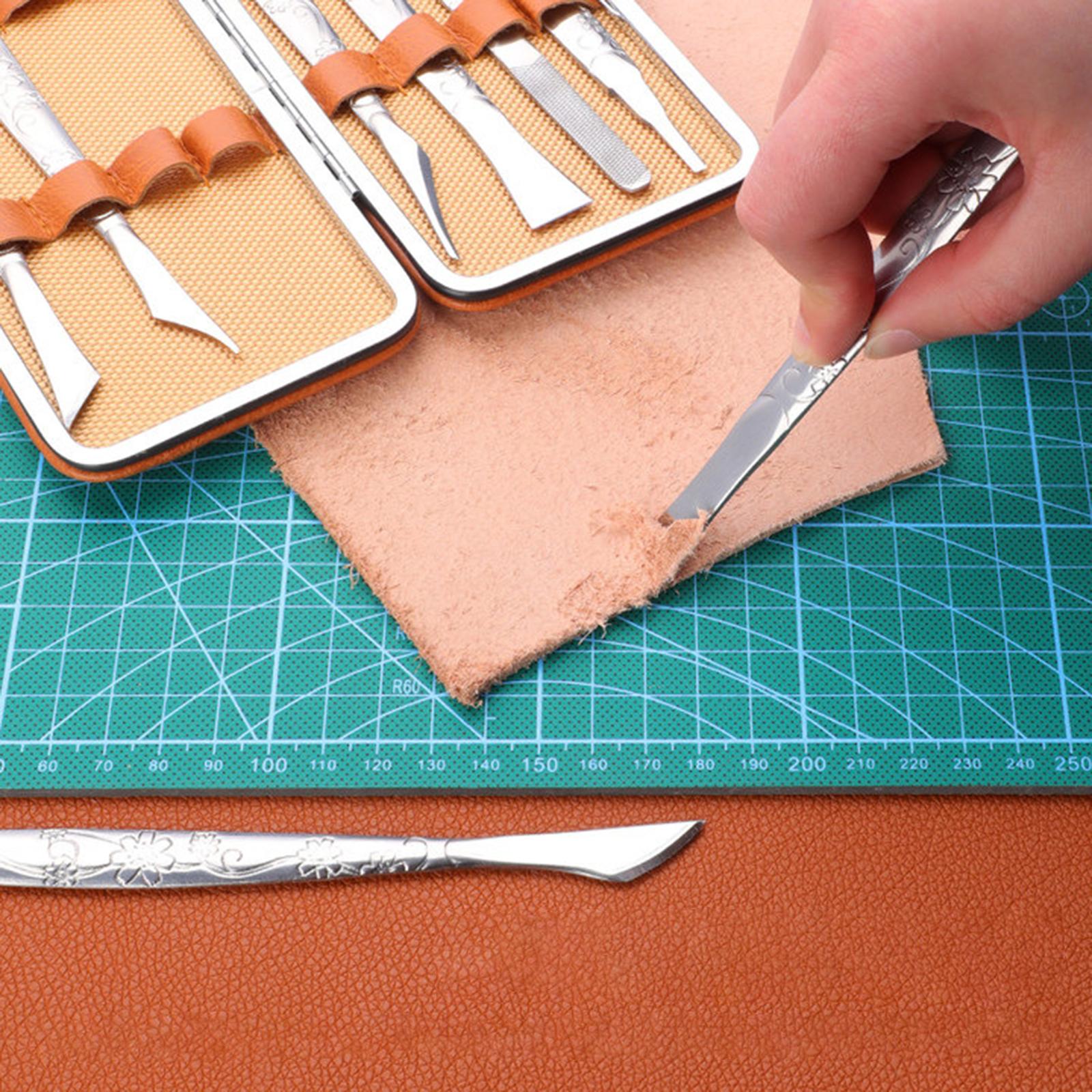 8 Pieces Leather Carving Knive – Craft Knife Set recenzja i cena