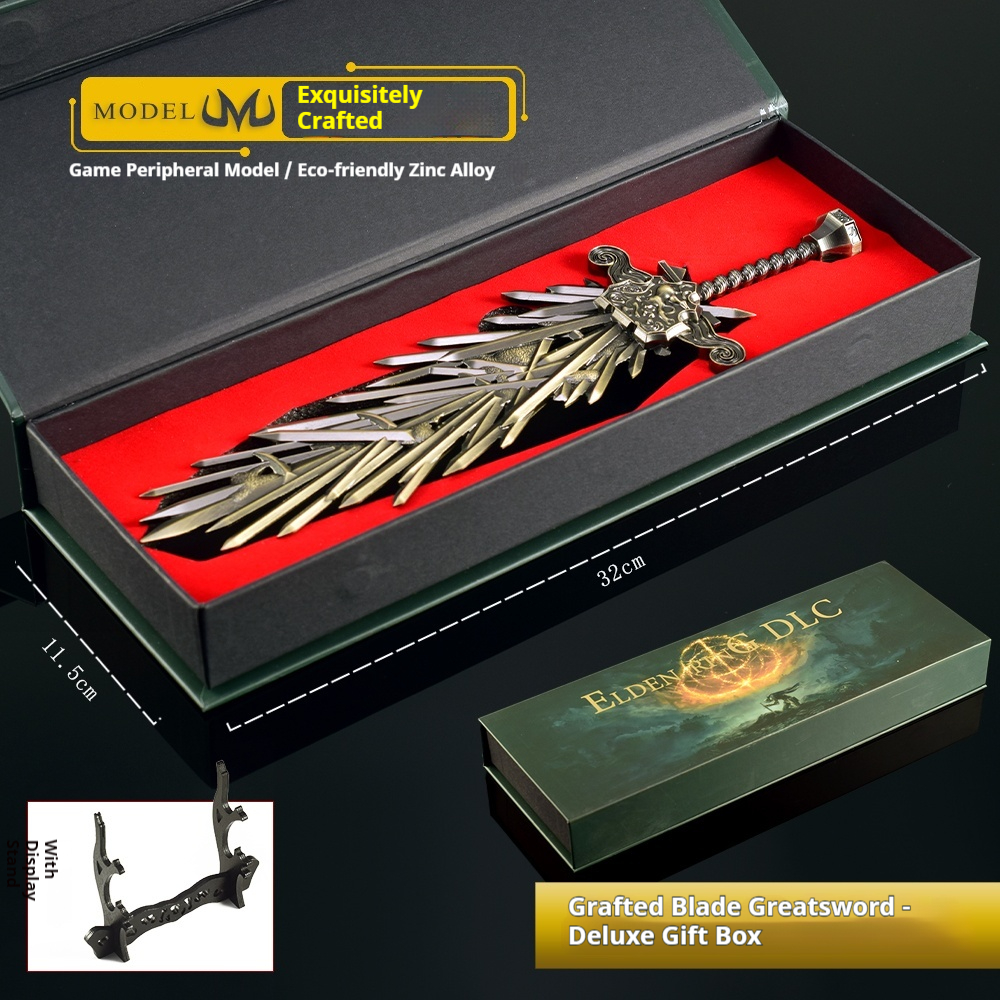 Large Metal Alloy Sword Model  – Cosplay Prop Dagger recenzja i cena