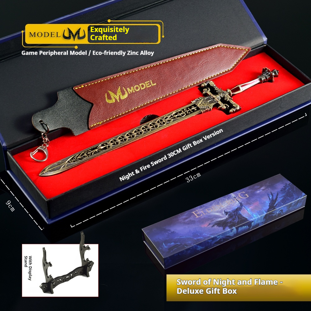 Large Metal Alloy Sword Model  – Cosplay Prop Dagger recenzja i cena